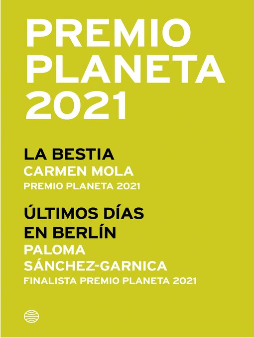 Title details for Premio Planeta 2021 by Carmen Mola - Available